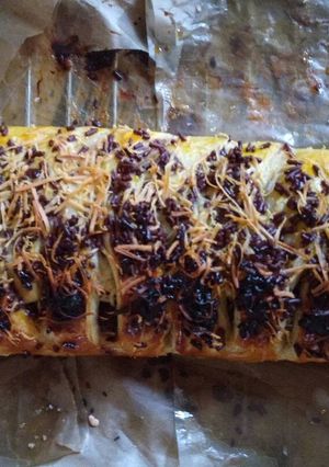 Foto resep Strudel pisang coklat keju