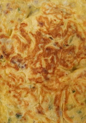 香煎青蔥菜脯蛋 的食譜成品照片