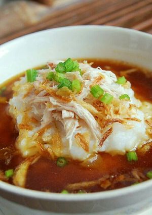 Foto resep Bubur Ayam Khas Palembang (Resep Kuah)