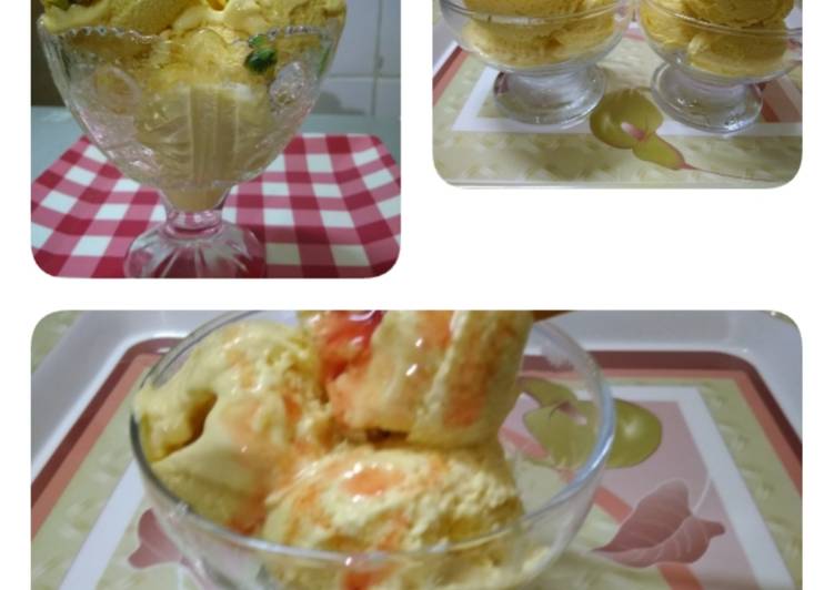 Recipe of Favorite Mango ice cream