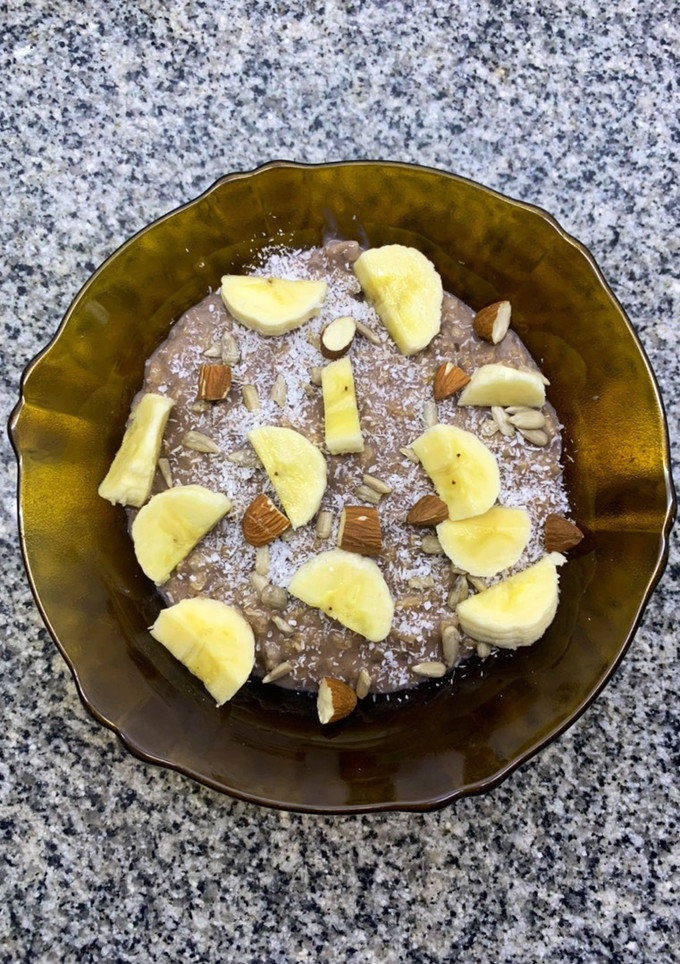 Una foto de Desayuno de avena