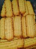 Butter Cookies with Coconut (No Ammonia)