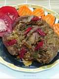 1280. Paha Ayam Kecap Pedas Manis