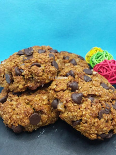 Una foto de Galletas de avena y calabaza