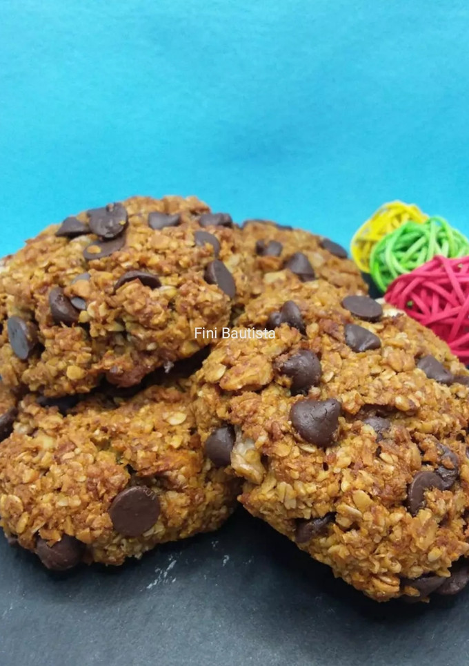 Una foto de Galletas de avena y calabaza