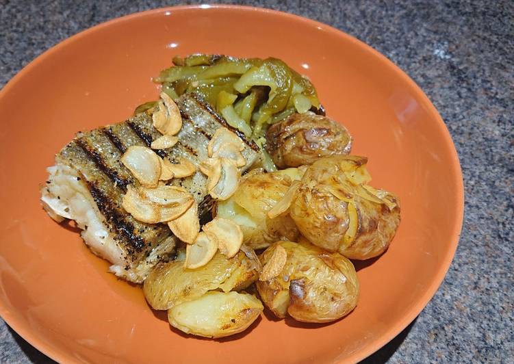 How to Prepare Ultimate Roasted Cod with Smashed Potatoes