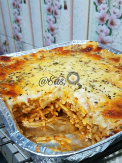Foto resep Baked Spaghetti