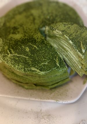 A picture of RIKYU（利休) Mile crepe cakes.