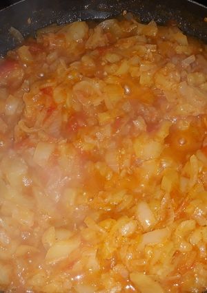 Lecsó tojással recept fotója