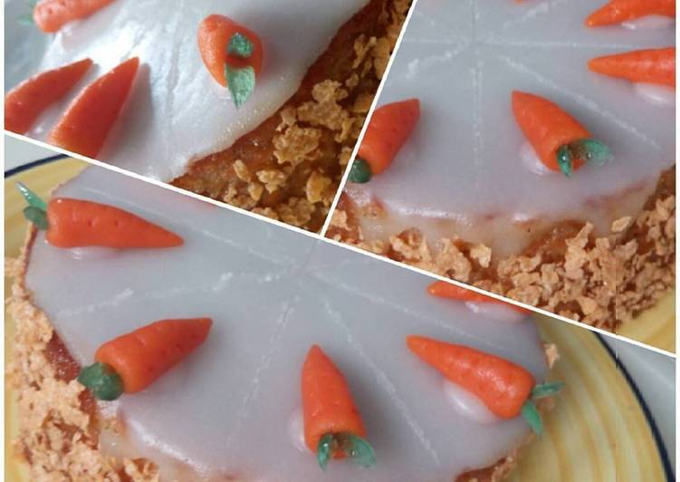 How To Make  Make Carrot cake Appetizing