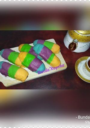 Foto resep 🌸 Mexico rainbow Bun