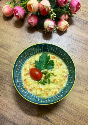 Foto resep Vietnamese Egg Drop Soup (Sup Trung)