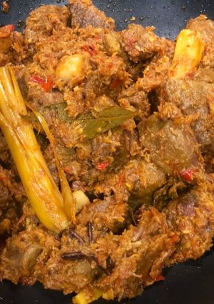 Foto resep Rendang daging