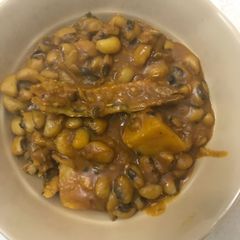 A picture of Beans and yam porridge.