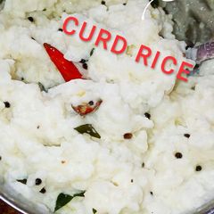 A picture of Curd rice.