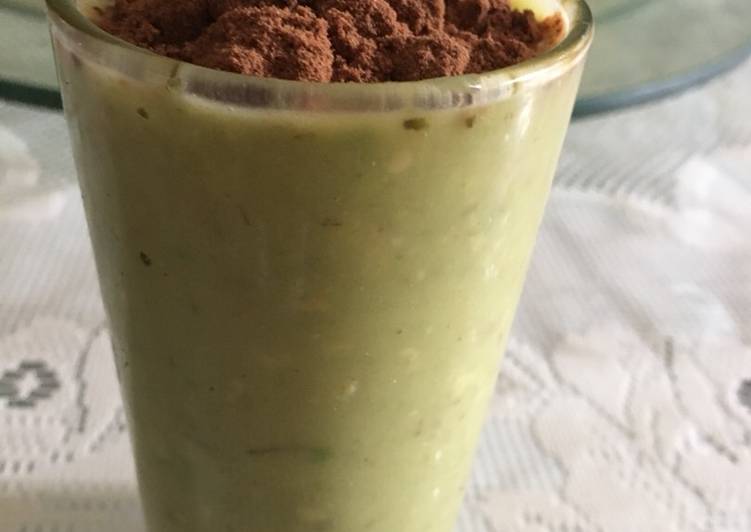 Cara bikin Alpukat Kocok Milo Ice  yang Bisa Manjain Lidah