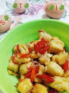 Foto resep 🍚Tahu Cabe Garam