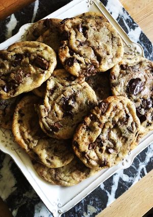 Une photo de Cookies au 2 chocolats