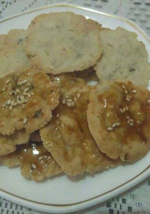 Foto resep Senbei (Kerupuk Nasi Jepang)
