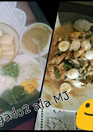 Foto resep Gado gado sederhana