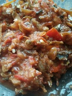 Foto resep Sambal mentah ikan teri