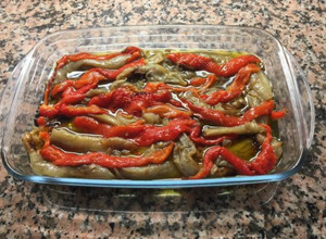 Foto principal de Escalibada de pimiento y berenjena