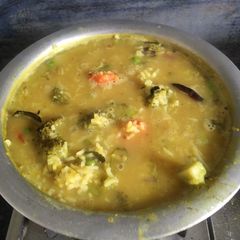 A picture of Broccoli and vegetables khichdi.