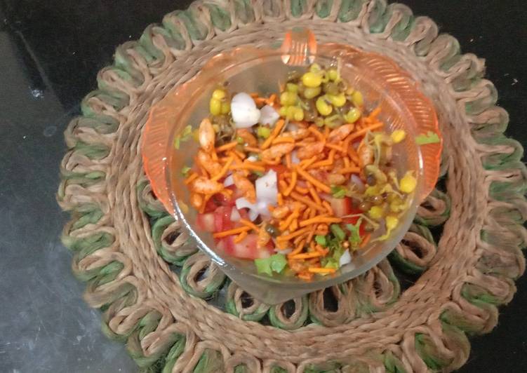 Step-by-Step Guide to Prepare Any-night-of-the-week Sprouts bhel