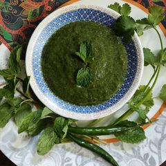 A picture of Pudina Ki Chutney.