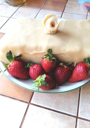 Hamis charlotte torta recept fotója