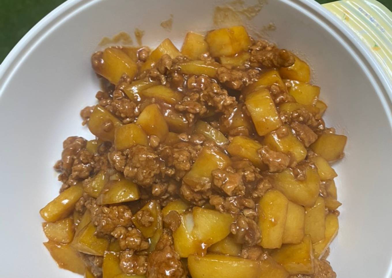 Kentang daging cincang