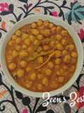 Lahori Chikkad/Chikkar Chole