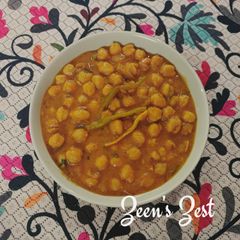 A picture of Lahori Chikkad/Chikkar Chole.