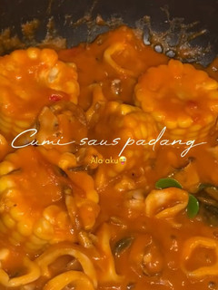 Foto resep Cumi saus padang