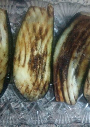 Une photo de Aubergine grillé