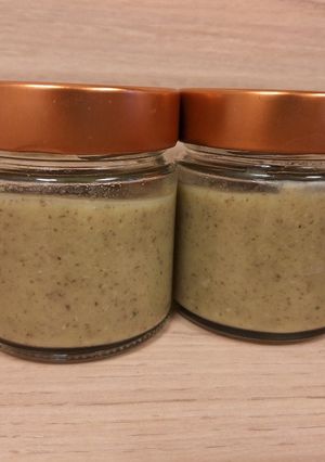 Une photo de Purée bébé champignons courgette