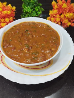 A picture of Rajma Curry.