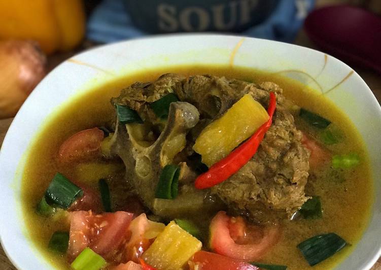 Pindang Tulang Iga Sapi Nanas