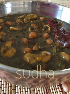 अळूचं फदफदं - पारंपरिक सात्विक भाजी (alooch fadfad recipe in marathi) रेसिपी चे मुख्य फोटो