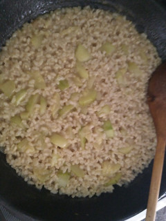 Una foto de Arroz de sobras de guiso