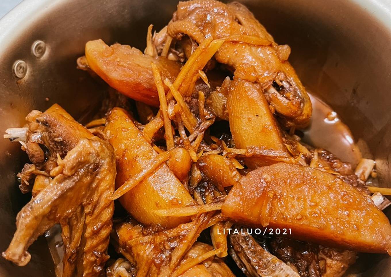 Ayam Kentang Jahe