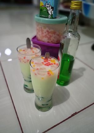 Foto resep Kolang kaling susu jelly