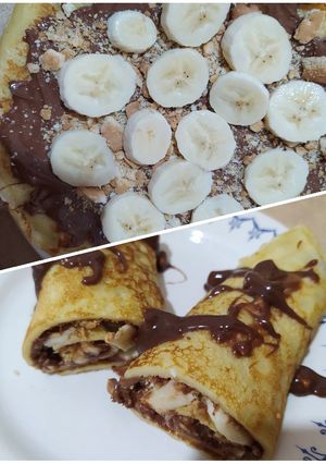 Φωτογραφία της συνταγής ChocoBan crêpe 🍫🍌
