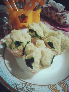 Foto resep Bolu kukus susu pandan