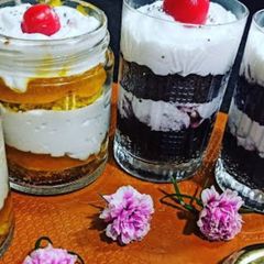 A picture of रक्षाबंधन स्पेशल जार केक(raksha bandhan special jaar cake recipe in hindi).