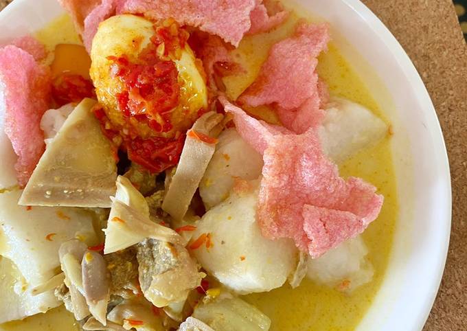 Cara Bikin Lontong Padang Gulai Nangka &amp; Telur Balado Ekonomis Untuk Jualan