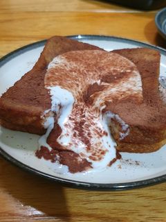 Foto resep Milo Lava Toast