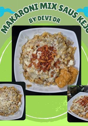 Foto resep Makaroni Mix Saus Keju