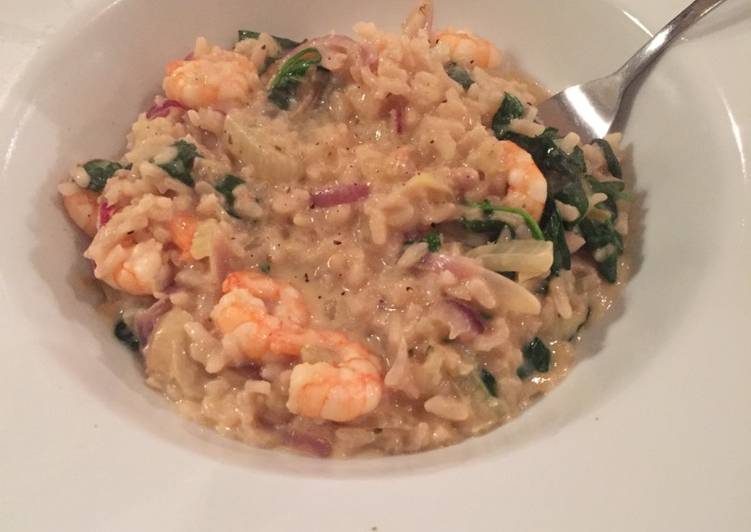 Simple Way to Prepare Any-night-of-the-week Prawn &amp; Fennell Risotto