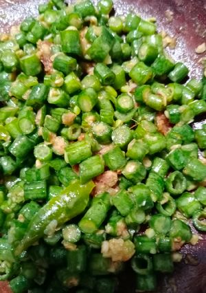 Foto resep Pencok Kacang Panjang
